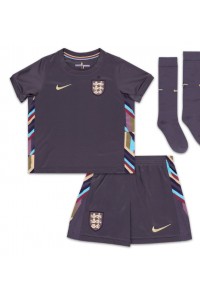 Engeland Babytruitje Uit tenue Kind EK 2024 Korte Mouw (+ Korte broeken)